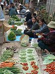 Gemüsemarkt in Luang Prabang