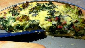 Spinat-Brokkoli-Quiche